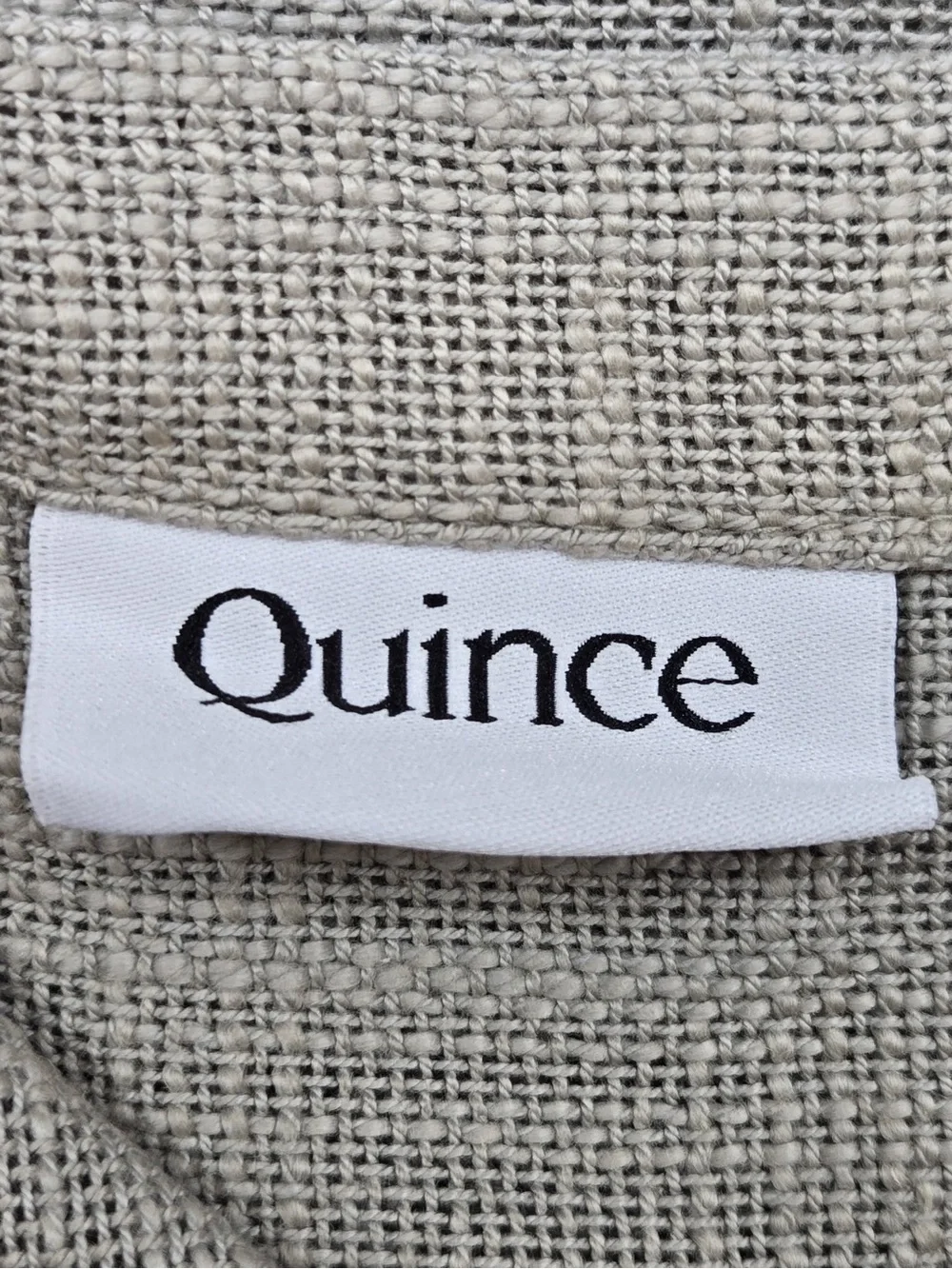 NWT QUINCE Set Of 4 48x84 Cotton Sheer Curtains Grey 0837
